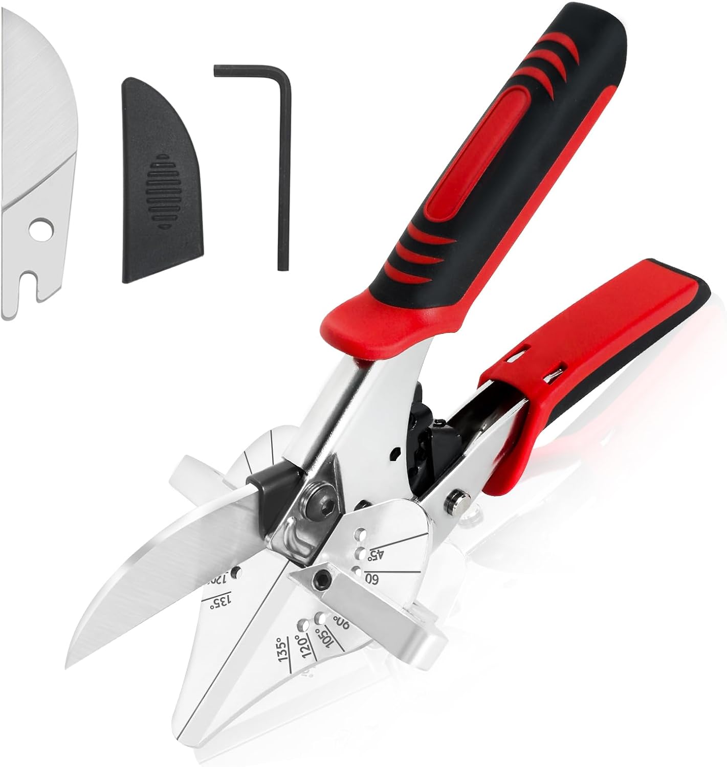 GARTOL Ratchet Miter Shears for Precision Angular Cutting Tasks