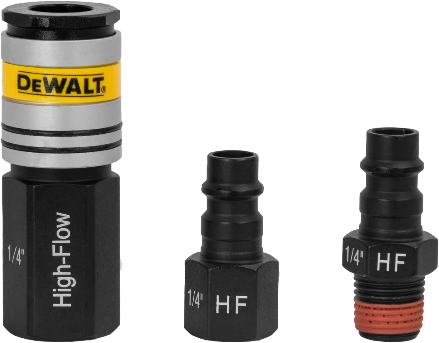 Durable DEWALT High Flow Coupler & Plug Kit - MAT