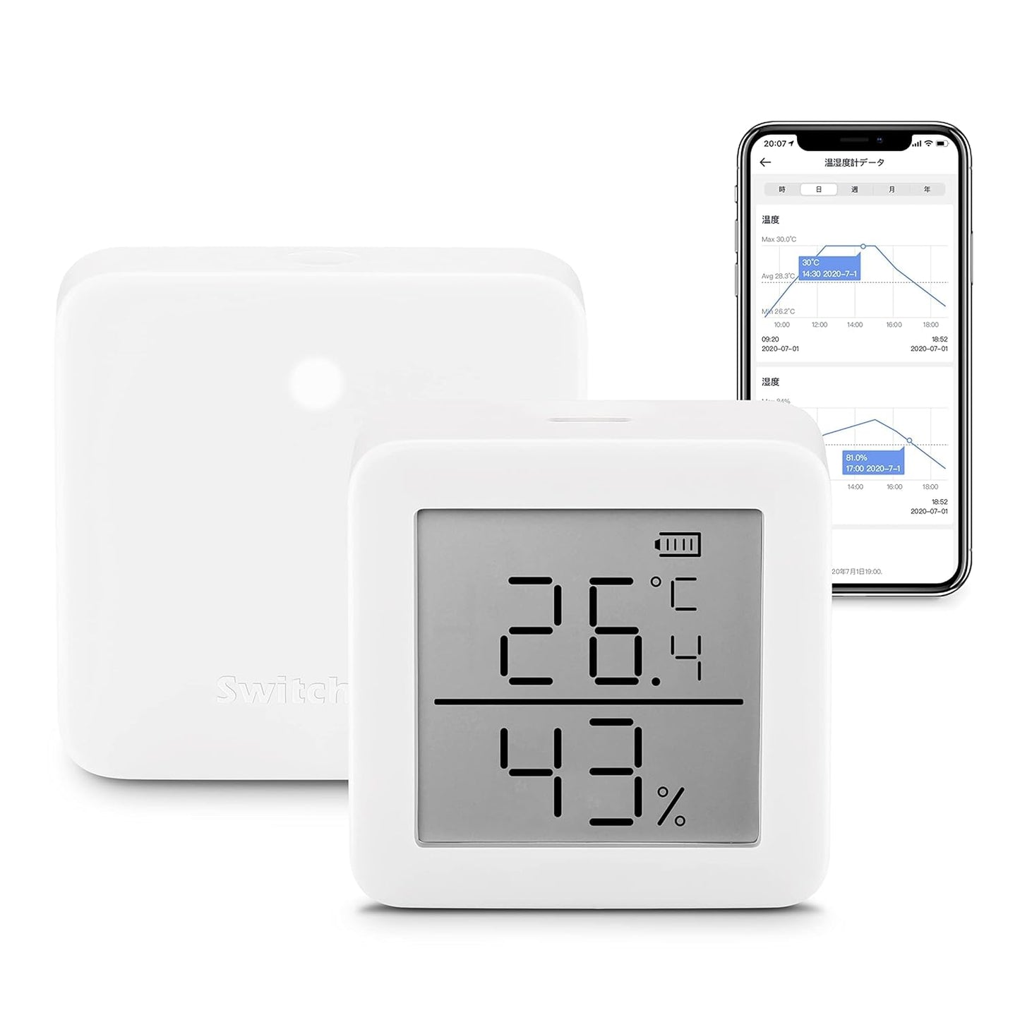 SwitchBot WiFi Hygrometer Thermometer for Accurate Monitoring