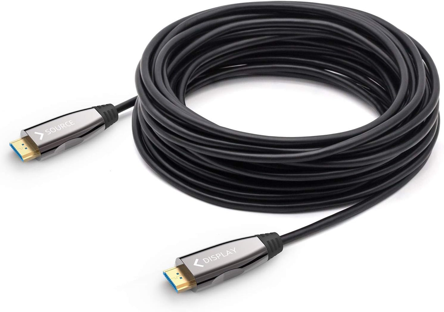 DELONG Fiber Optic HDMI Cable 100ft for 4K UHD at 60Hz