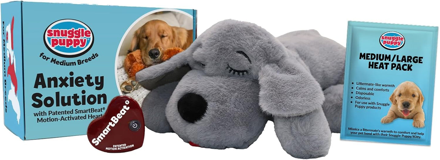 Snuggle Puppy Toys - Heartbeat Puppy for Dogs - Anxiety Relief