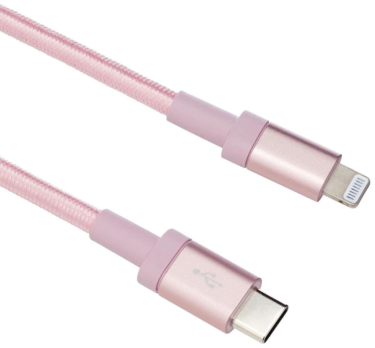 Apple MFi Certified Rose Gold Charger Cable by Basics