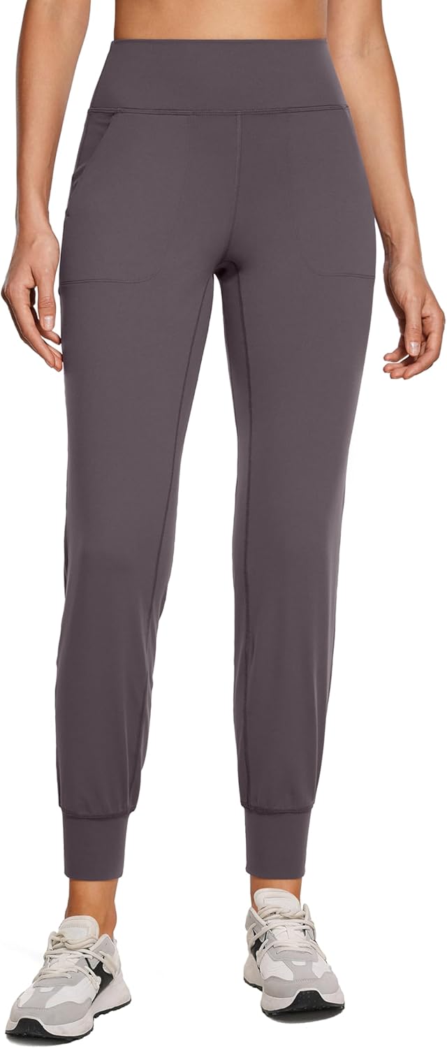 CRZ YOGA Butterluxe High Waisted Joggers for Women - Soft Leggings