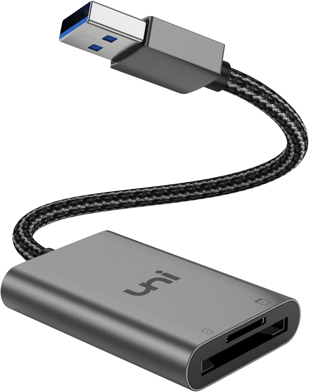 High-Speed Aluminum SD Card Reader