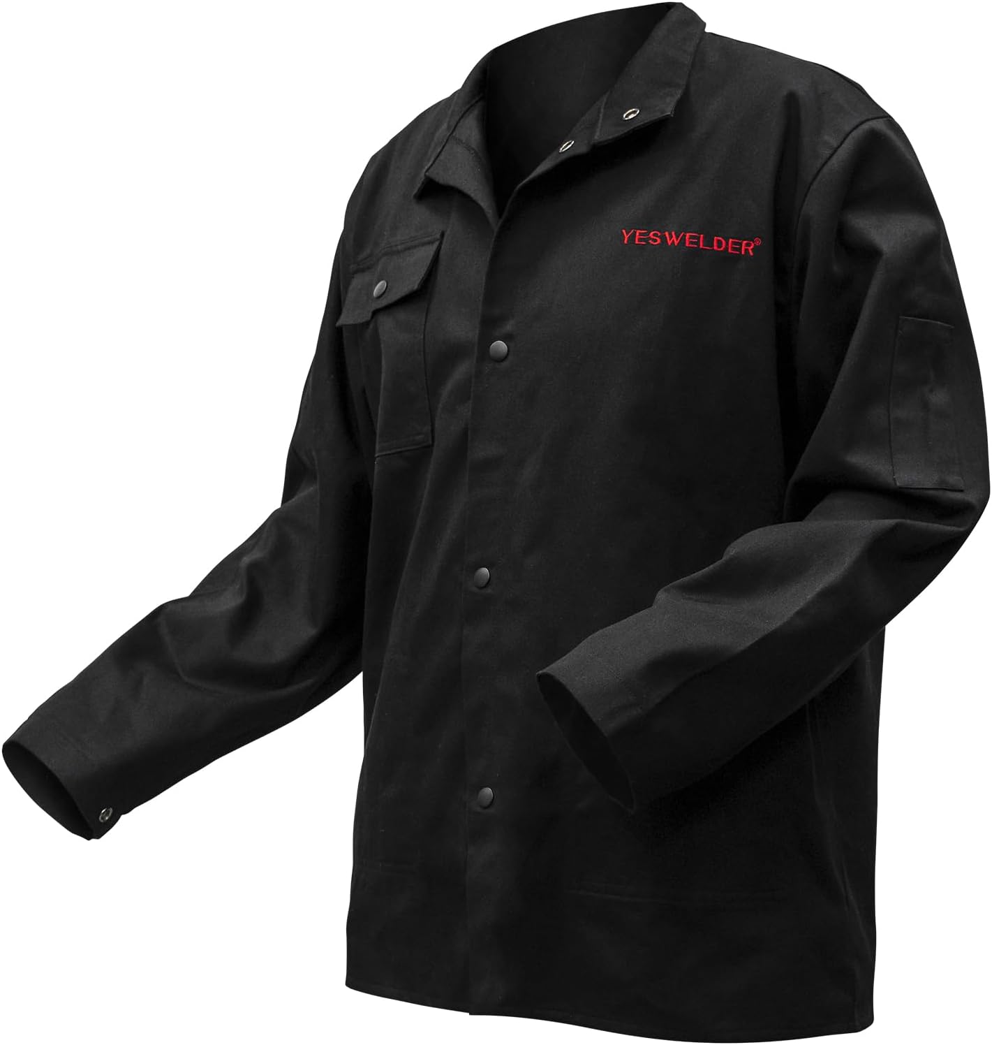 YESWELDER Flame Resistant Cotton Welding Jacket for Safety