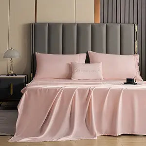 Cooling Breathable Queen Sheet Set - Luxury Bamboo Microfiber