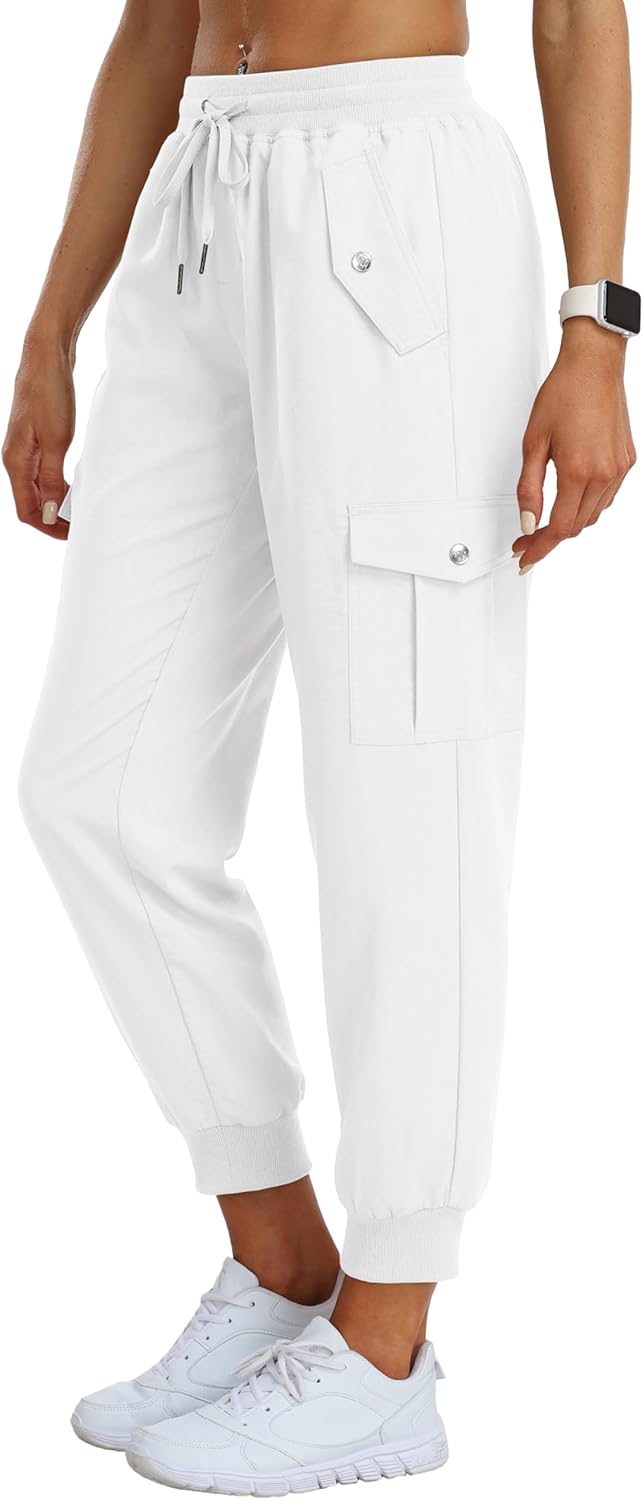 MoFiz Women's Outdoor Cargo Pants for Hiking and Travel