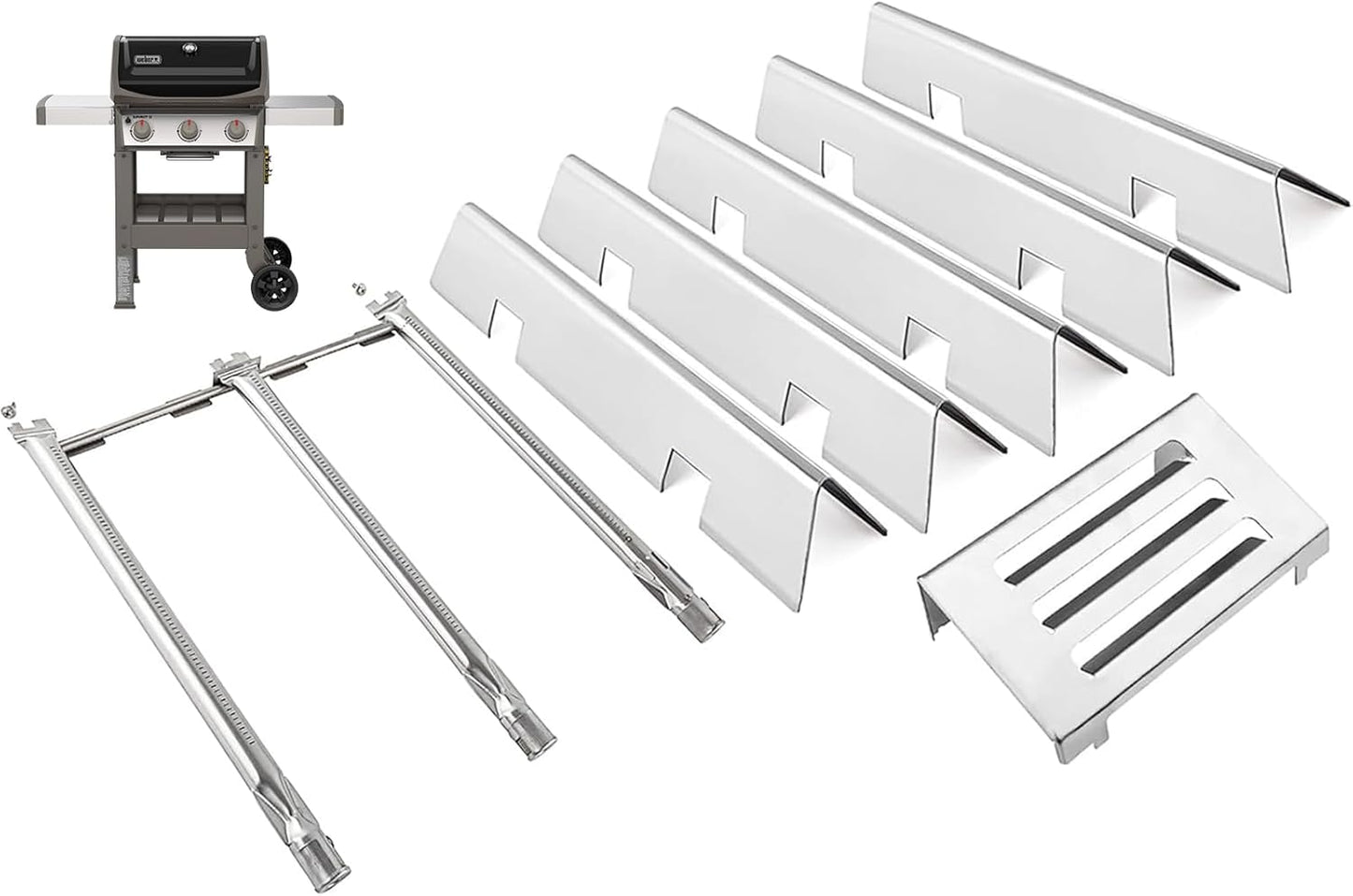 Grill Parts for Weber Spirit 2 GS4 E310 E320 Replacement Kit