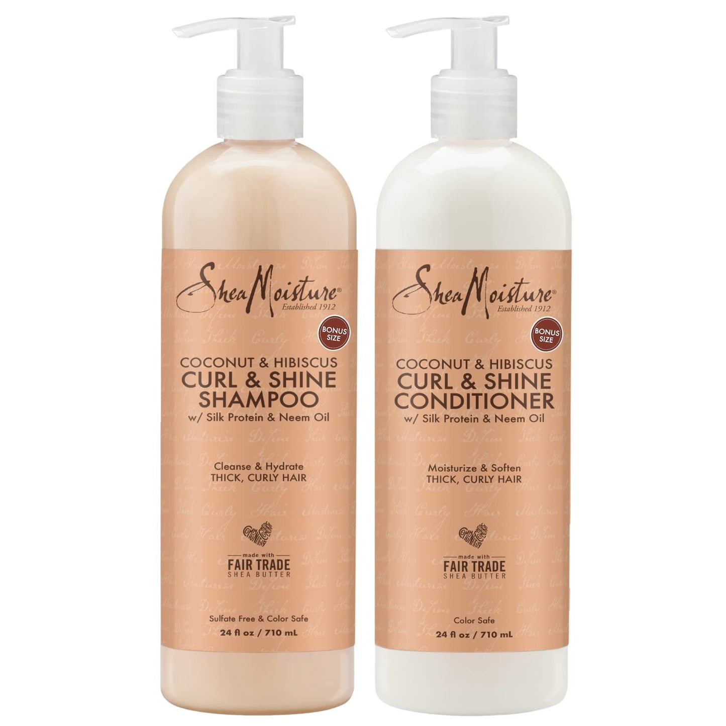 Frizz Control Curl Care Set - SheaMoisture Coconut Hibiscus