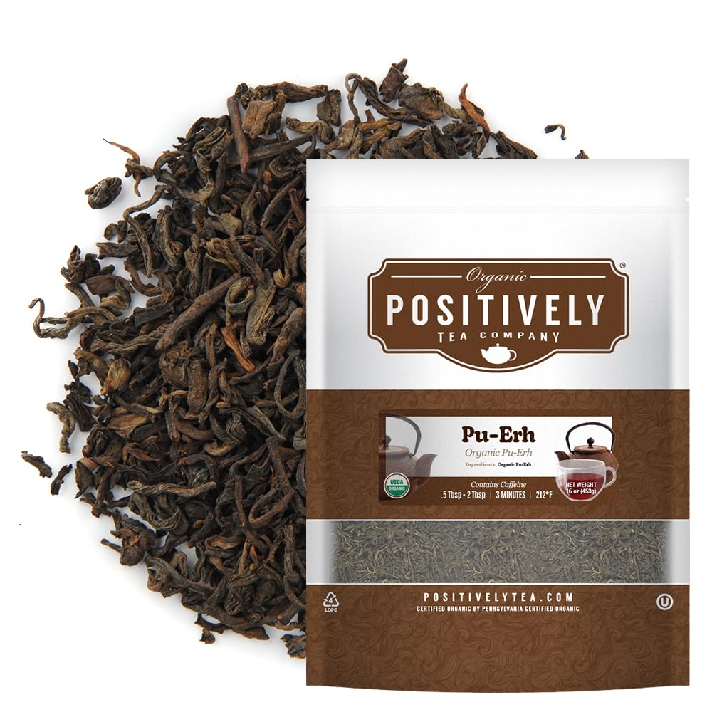 Organic Pu-Erh Tea Loose Leaf for Bold Flavor and Health