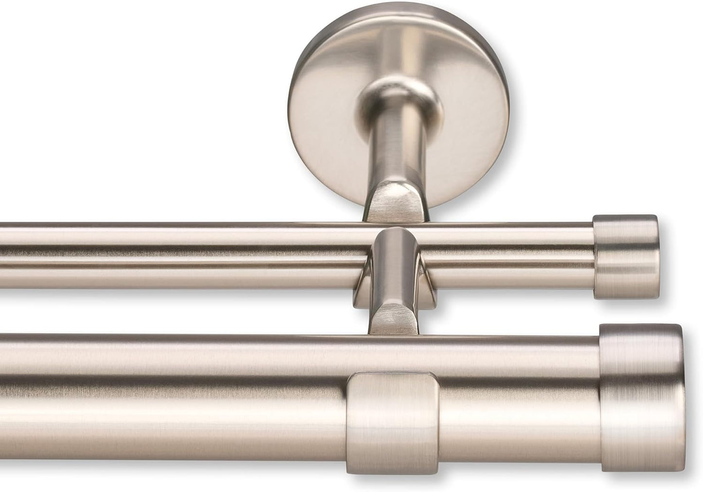 Premium 6 Foot Custom Double Curtain Rod by Cambria Designer Series