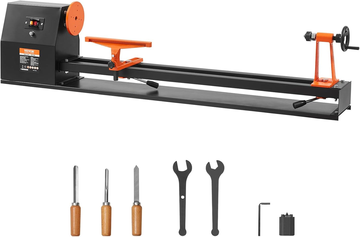 VEVOR Benchtop Wood Lathe for Professional Woodworking Projects
