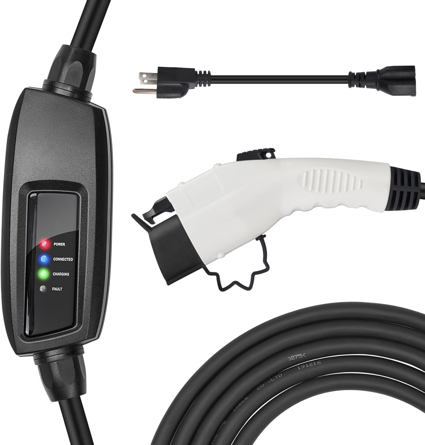 BougeRV 16A Portable EV Charger: Fast Charging Anywhere