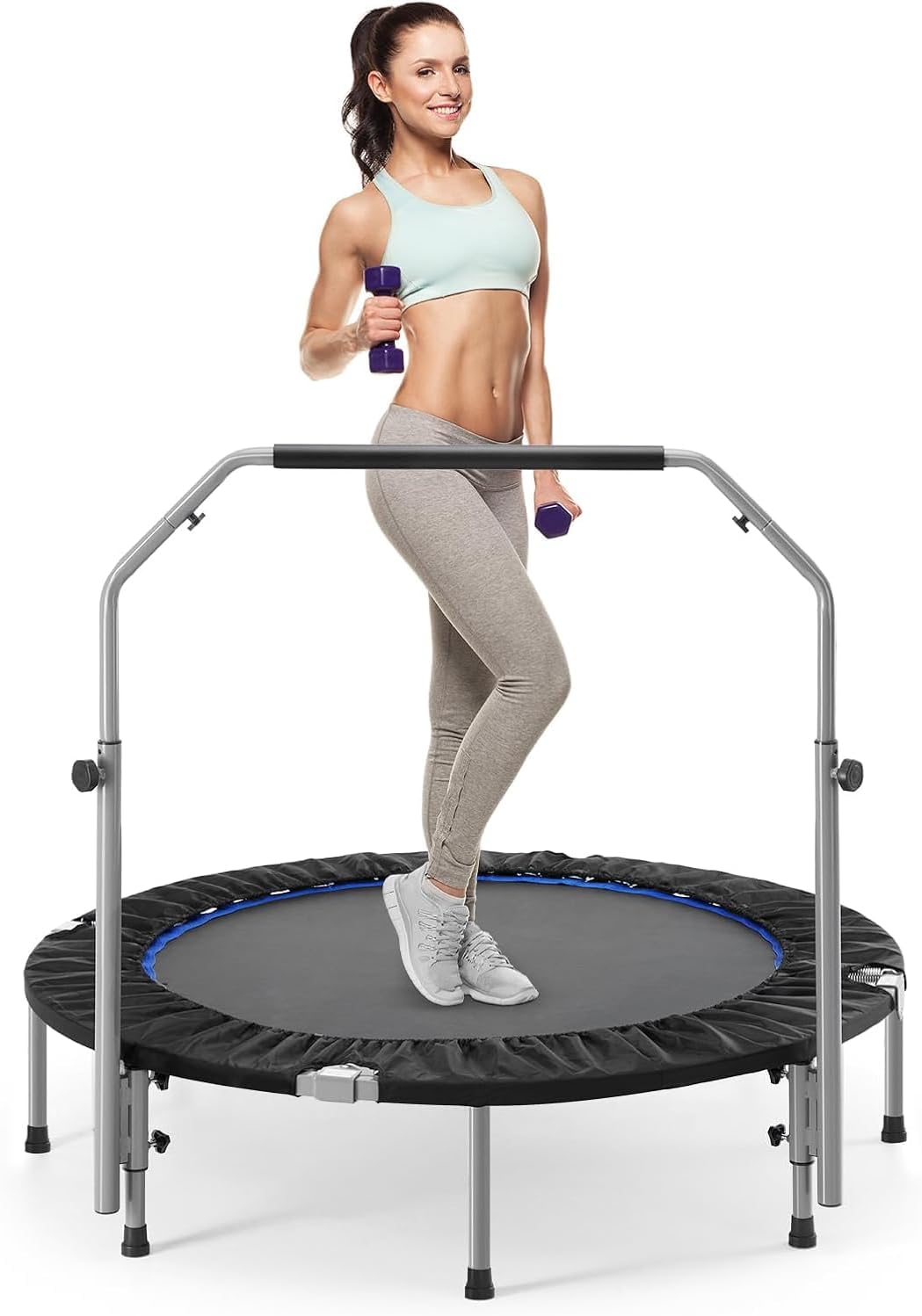Mini Fitness Trampoline for Indoor and Outdoor Workouts