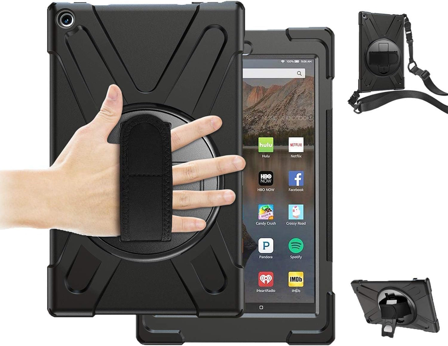 Fire HD 10 Case - Heavy Duty Shockproof Rugged Protection