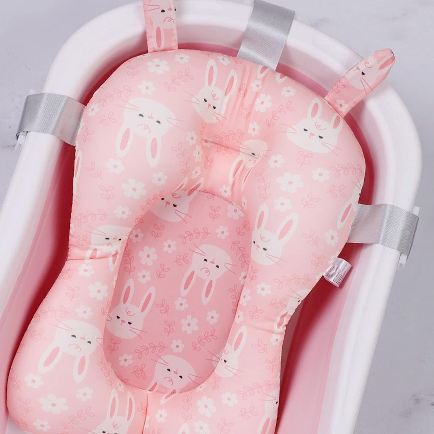 Soft Non-Slip Baby Bath Mat - Quick Dry & Lightweight