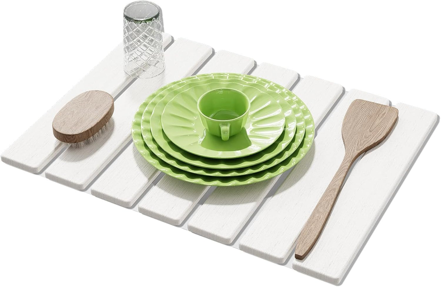 Large Stone Dish Drying Mats for Quick Drying Kitchen Use