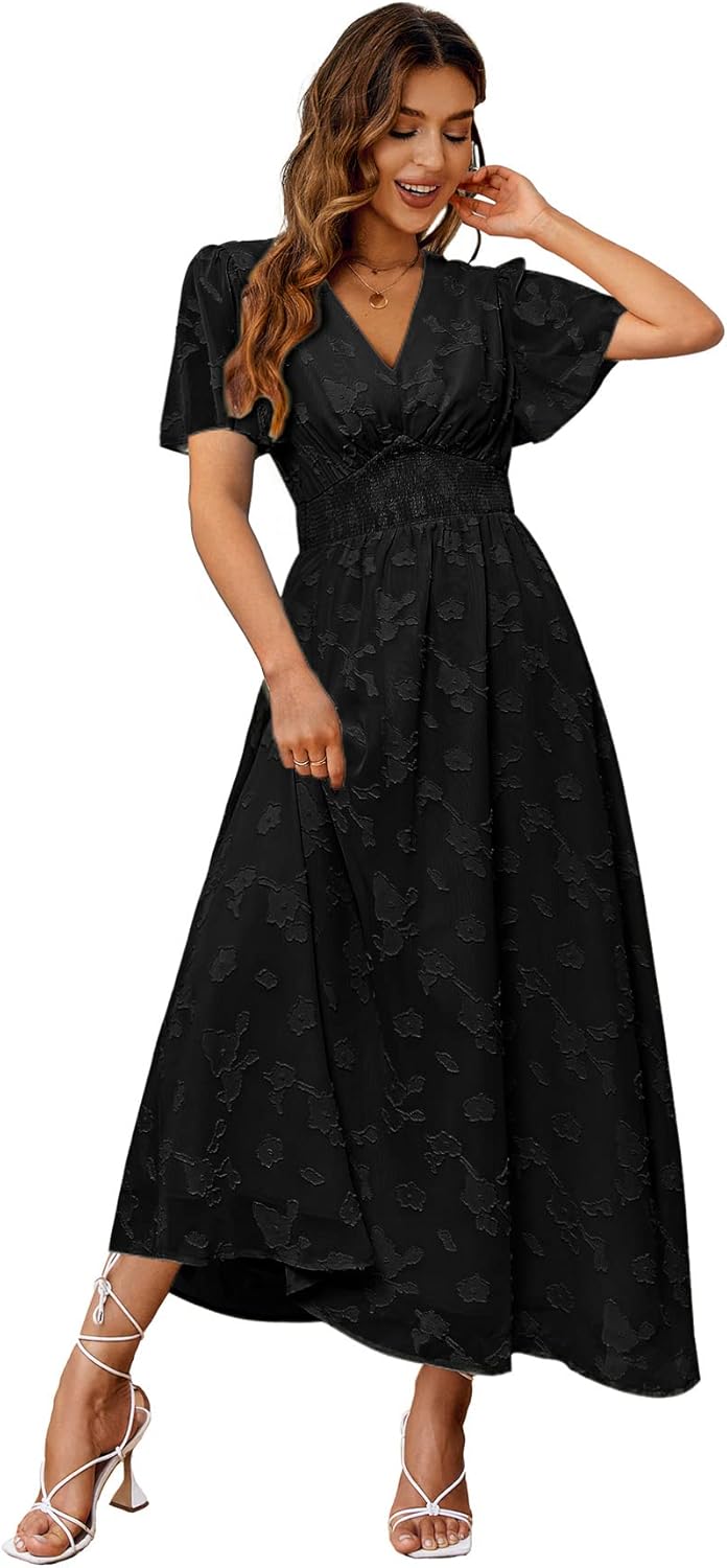 Simplee Women's Boho Floral Maxi Dress for Every Occasion