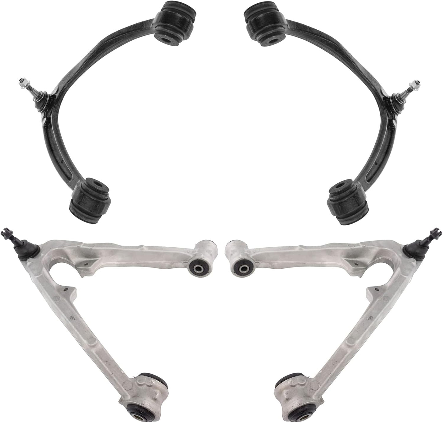 TRQ Front Control Arm with Ball Joint Set for Cadillac & GMC
