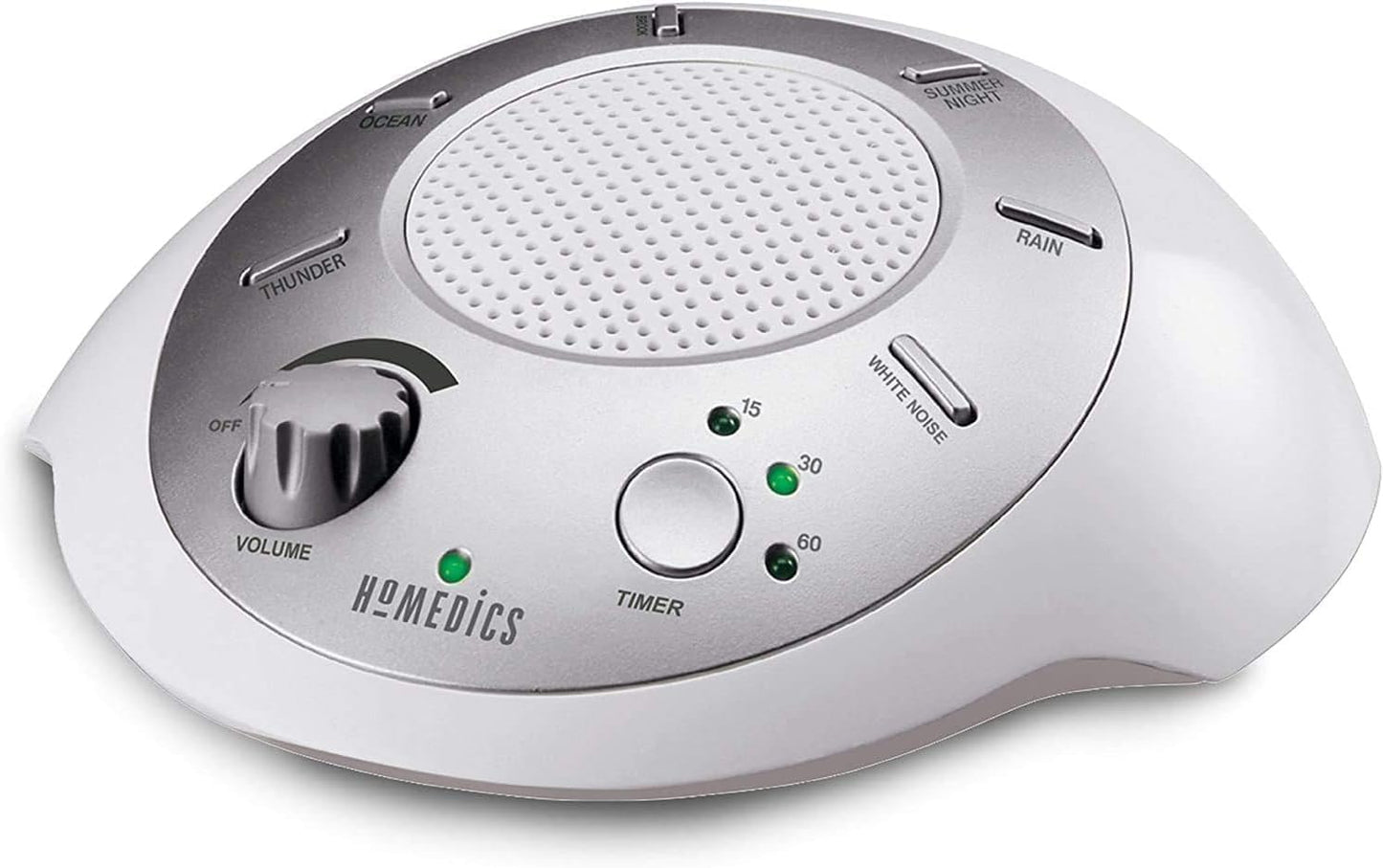 Homedics Travel Sound Machine - 6 Soothing Sounds