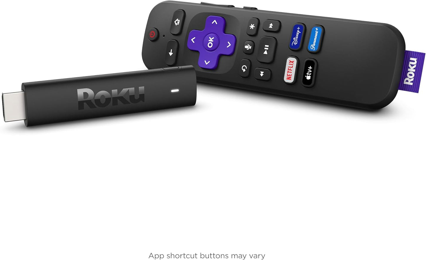 Roku Streaming Stick 4K with Voice Remote & Long-Range Wi-Fi