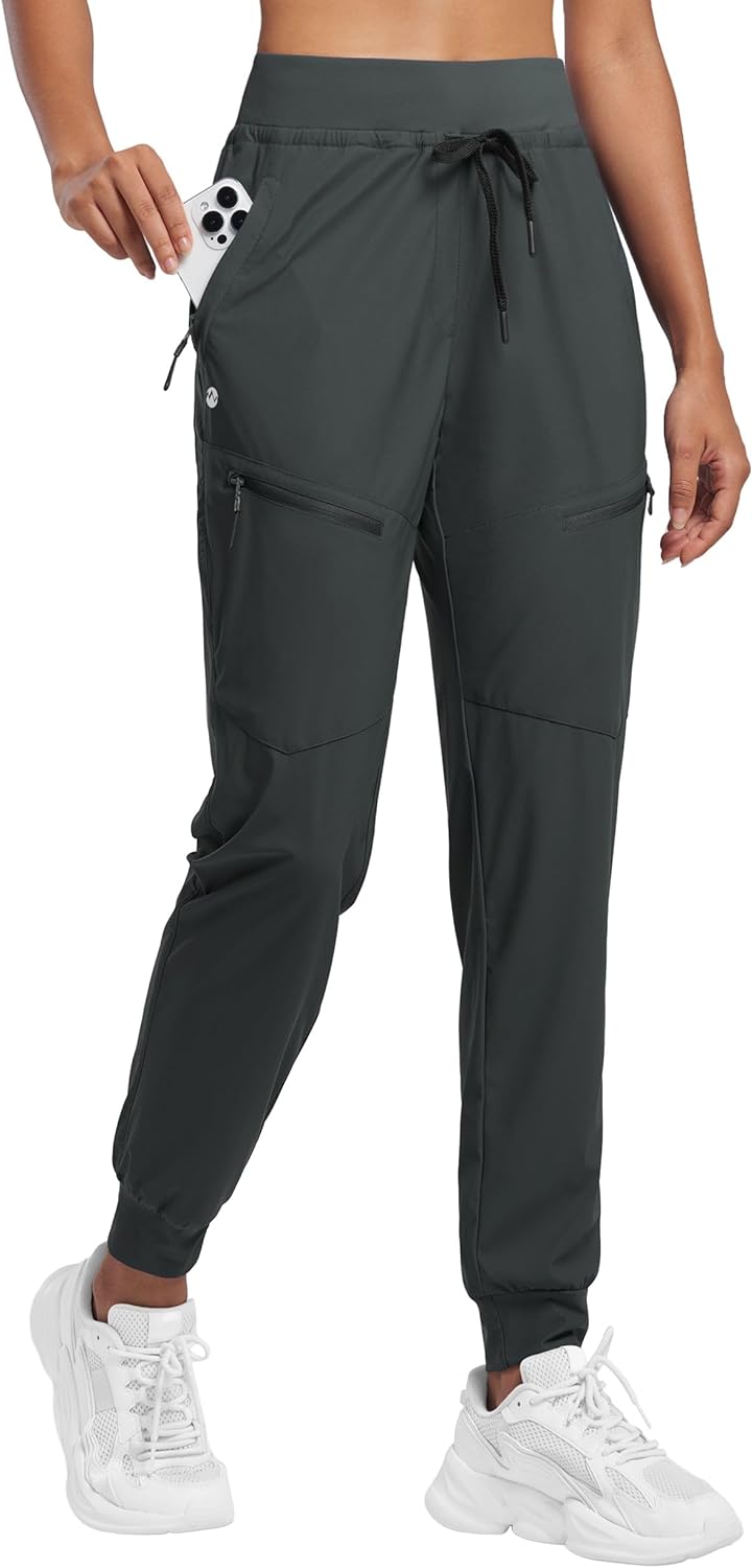 Willit Women's Joggers Lightweight Quick Dry Hiking Pants