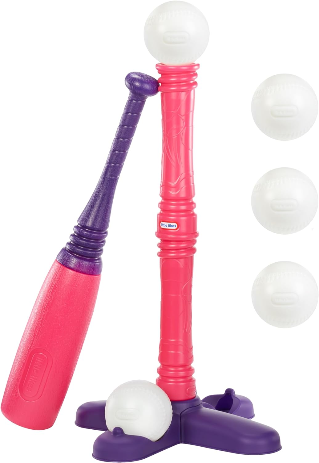 Little Tikes Pink T-Ball Set - 5 Balls for Toddlers 18+ Months