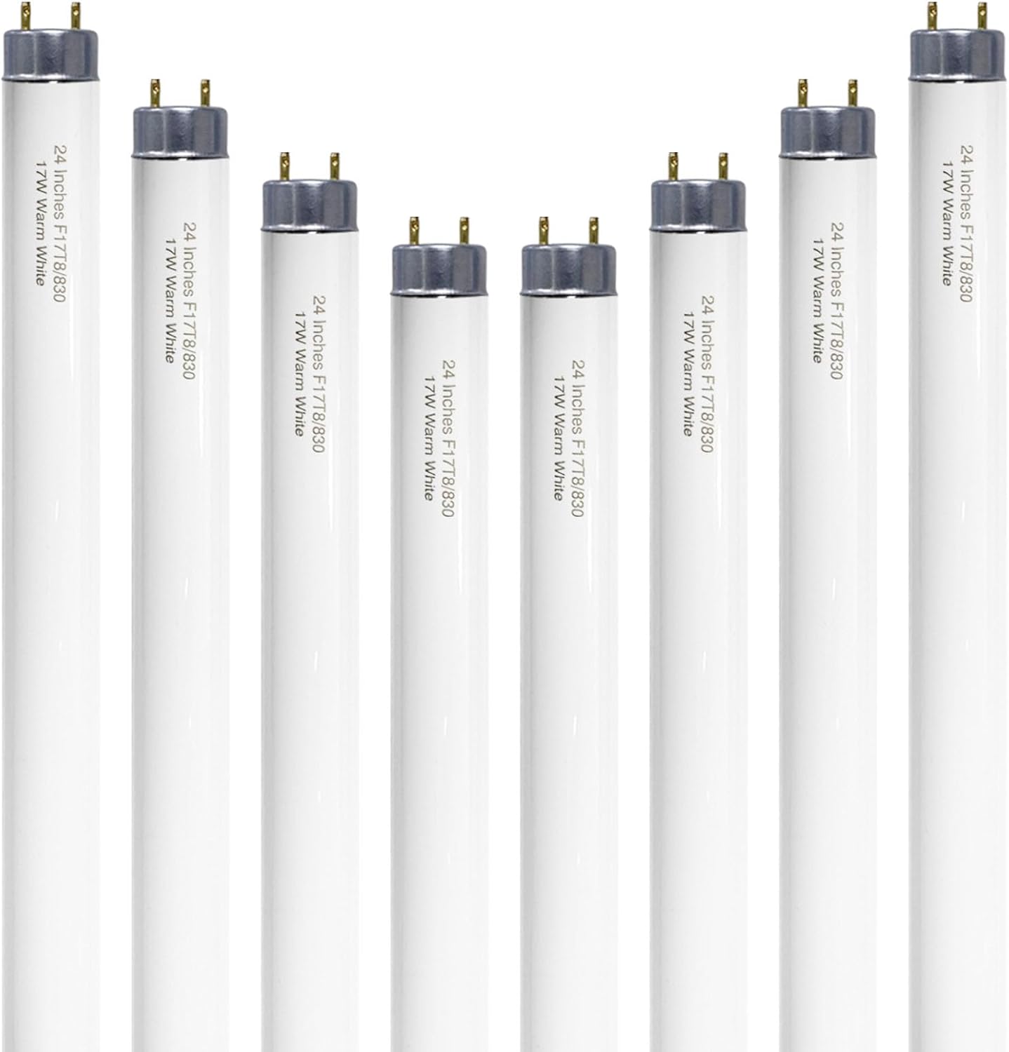 24 inch T8 Fluorescent Light Bulb - 17 Watts Warm White 1500 Lumen