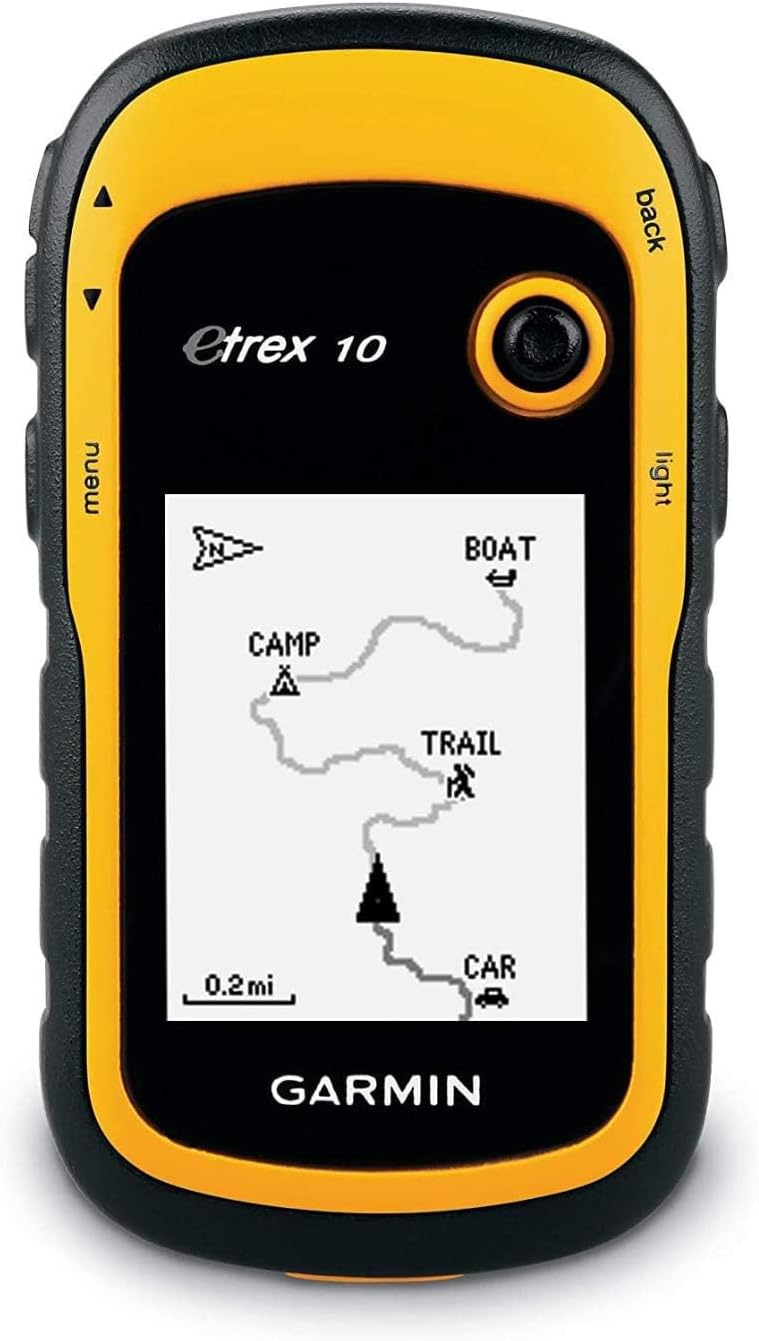 Garmin eTrex 10 Handheld GPS Navigator for Outdoor Adventures