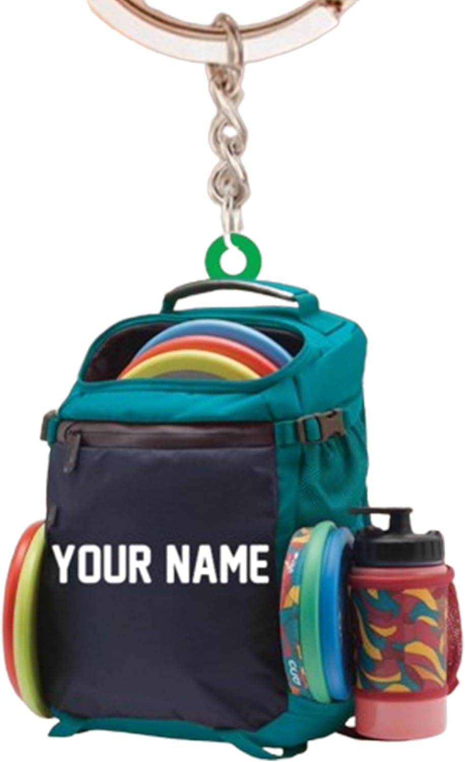 Custom Disc Golf Keychain - Perfect Gift for Disc Golf Enthusiasts!