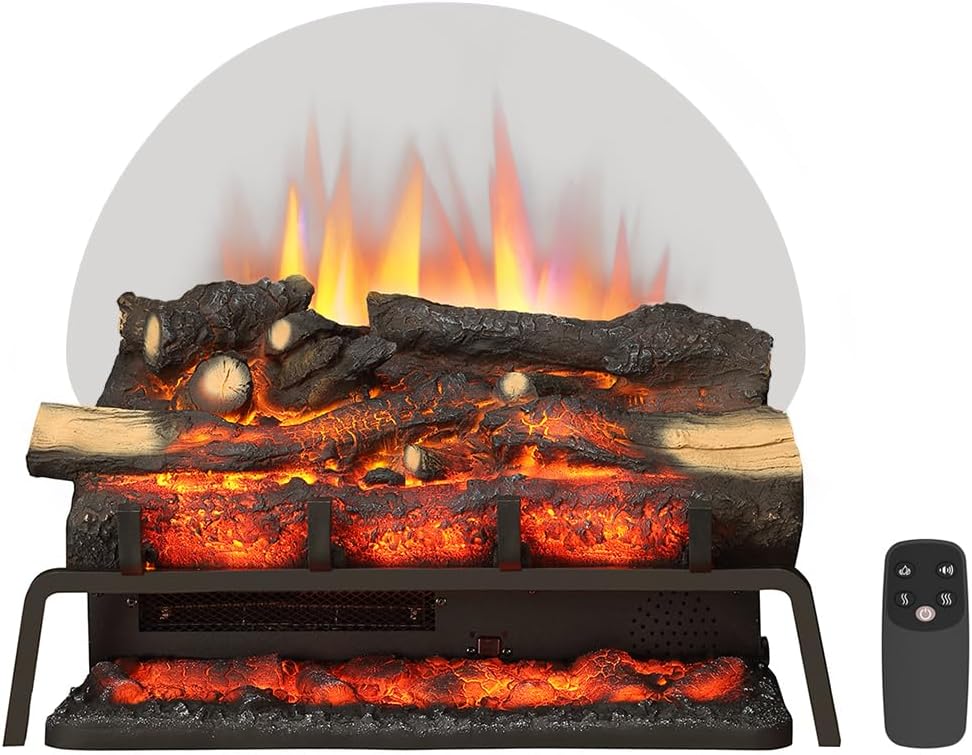 Legend Flame 23in W Electric Fireplace Log Set Review