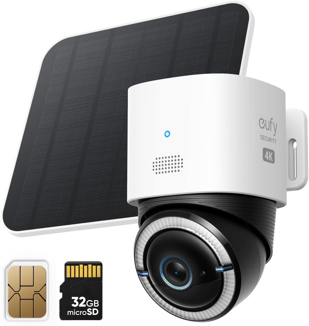4K Cellular Solar Cam with AI Tracking