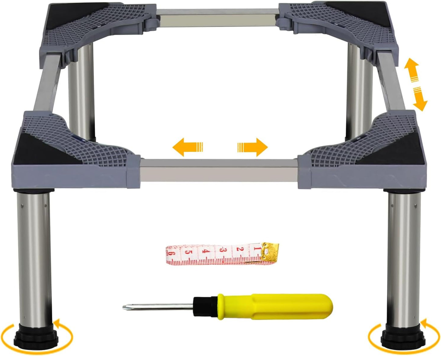 HEYLEAYAR Mini Fridge Stand - Adjustable for Ultimate Stability!