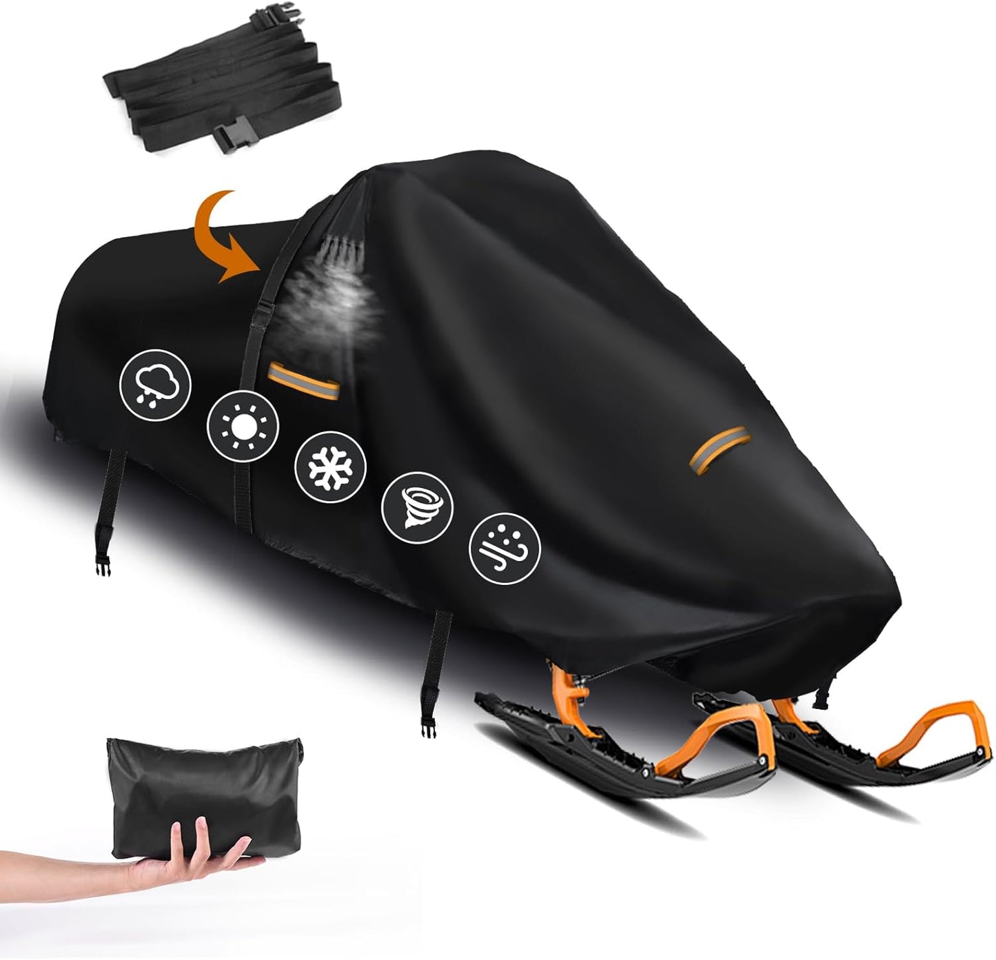 Heavy Duty Snowmobile Cover for Ultimate Protection and Durability