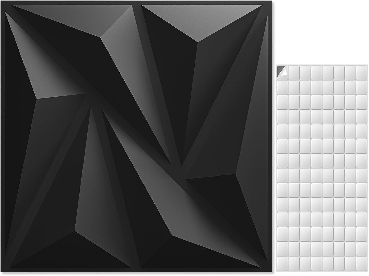 3D Wall Panel for Interior Decor with PVC Diamond Texture