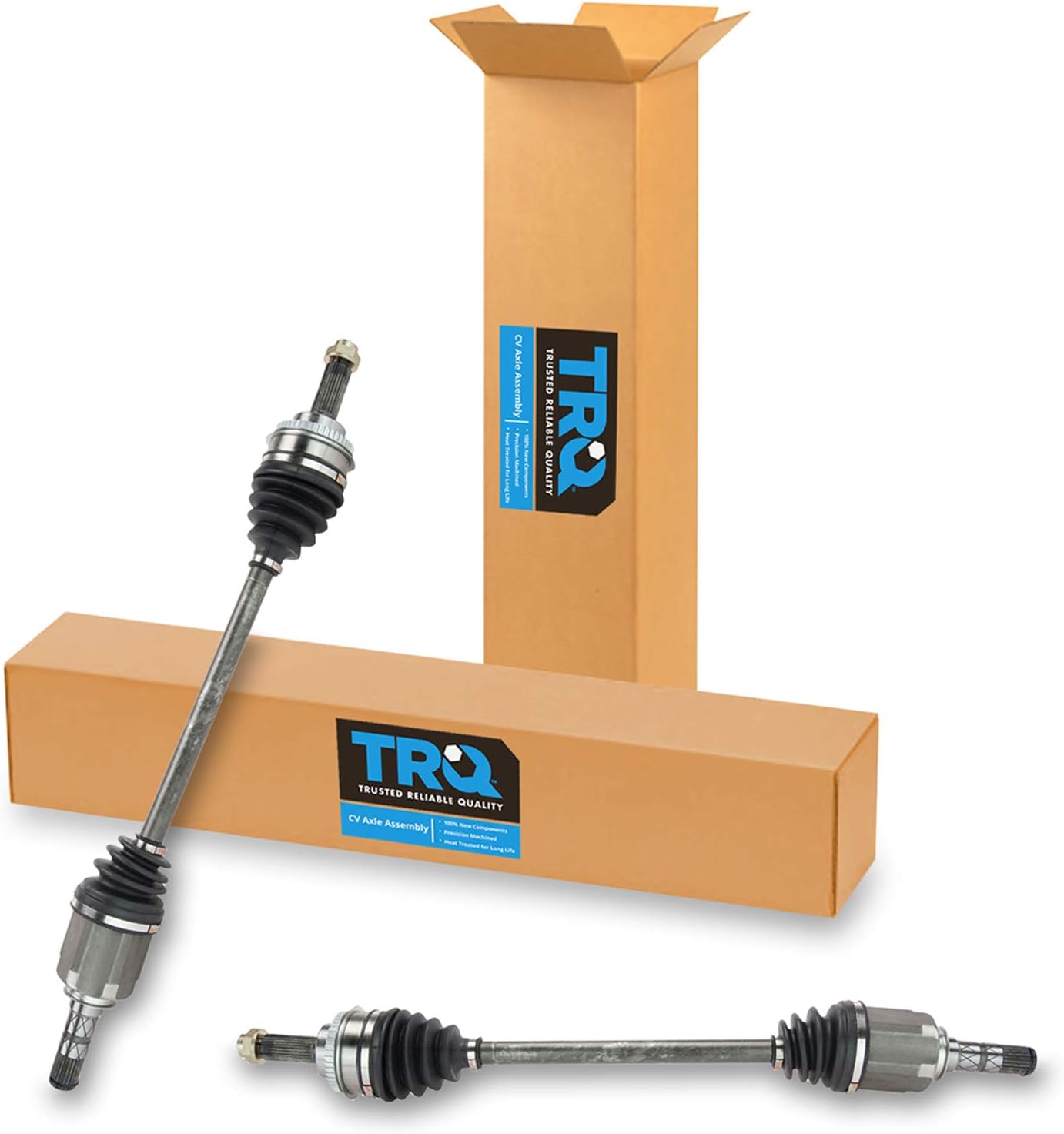 TRQ CV Axle Assembly Set for 2003-2008 Subaru Forester & Impreza
