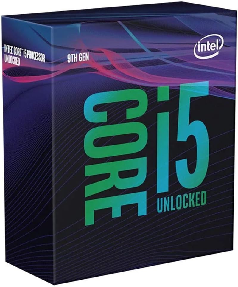 Intel Core i5-9600K Desktop Processor with 6 Cores and Turbo