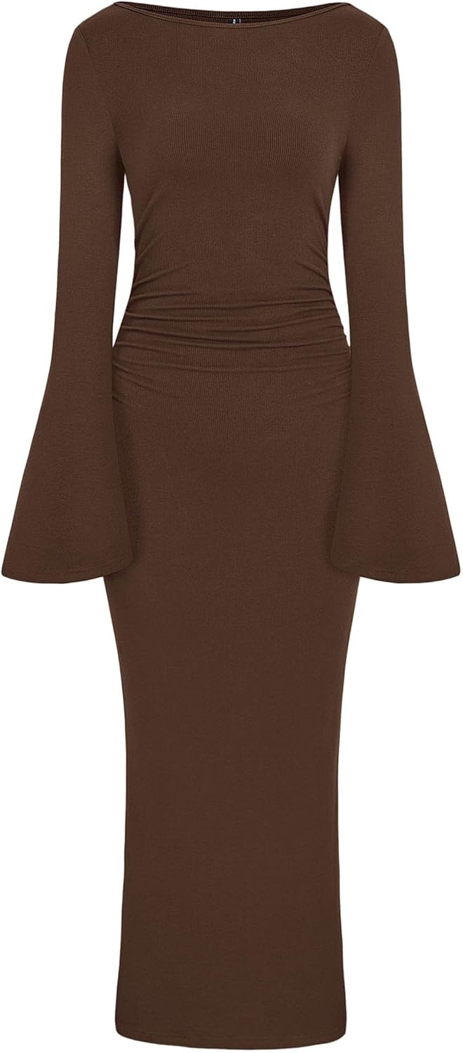 PRETTYGARDEN Maxi Dresses for Women: Elegant Fall Fashion