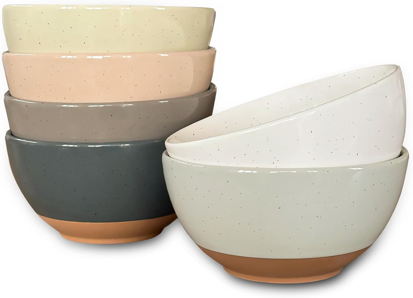 Mora Ceramic Small Dessert Bowls - Perfect for Mindful Eating