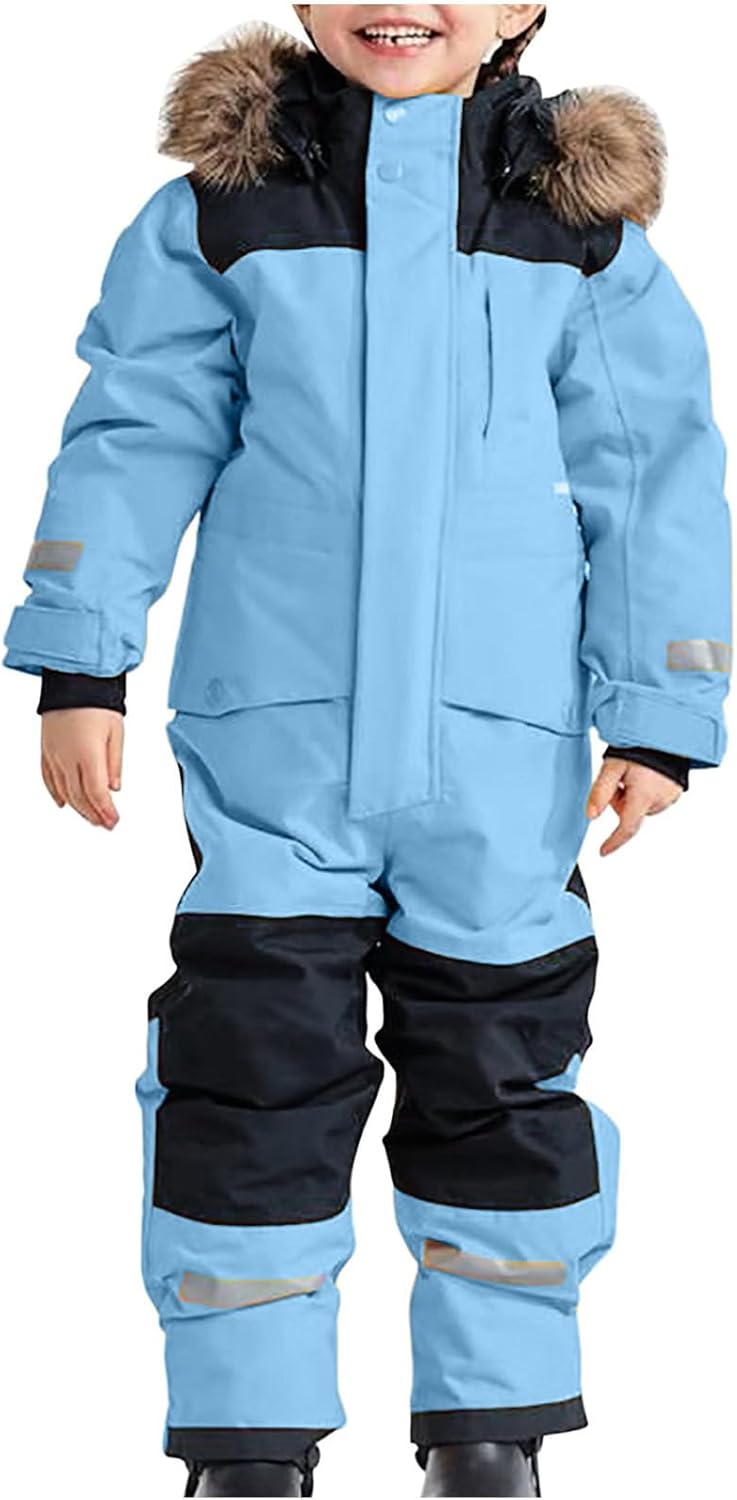 Snow Suit for Kids - Waterproof Windproof Winter Overalls