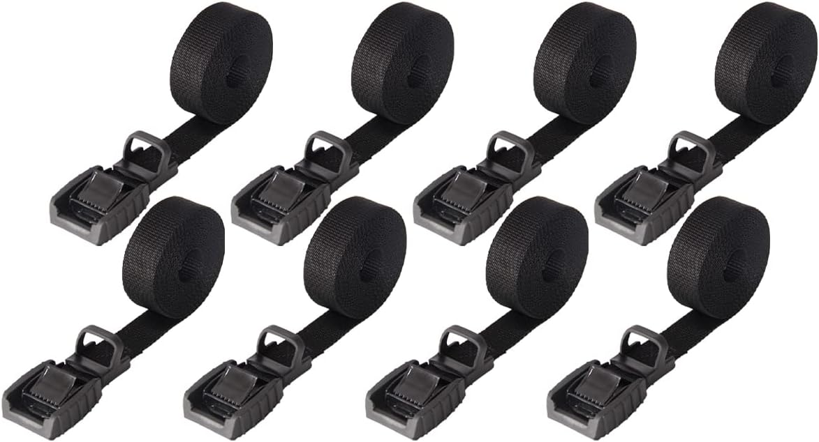 Mind and Action 16 Foot Sturdy Tie Down Strap for Cargo Safety