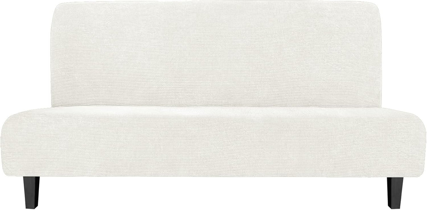 Easy-Going Stretch Futon Slipcover for Armless Futon Beds
