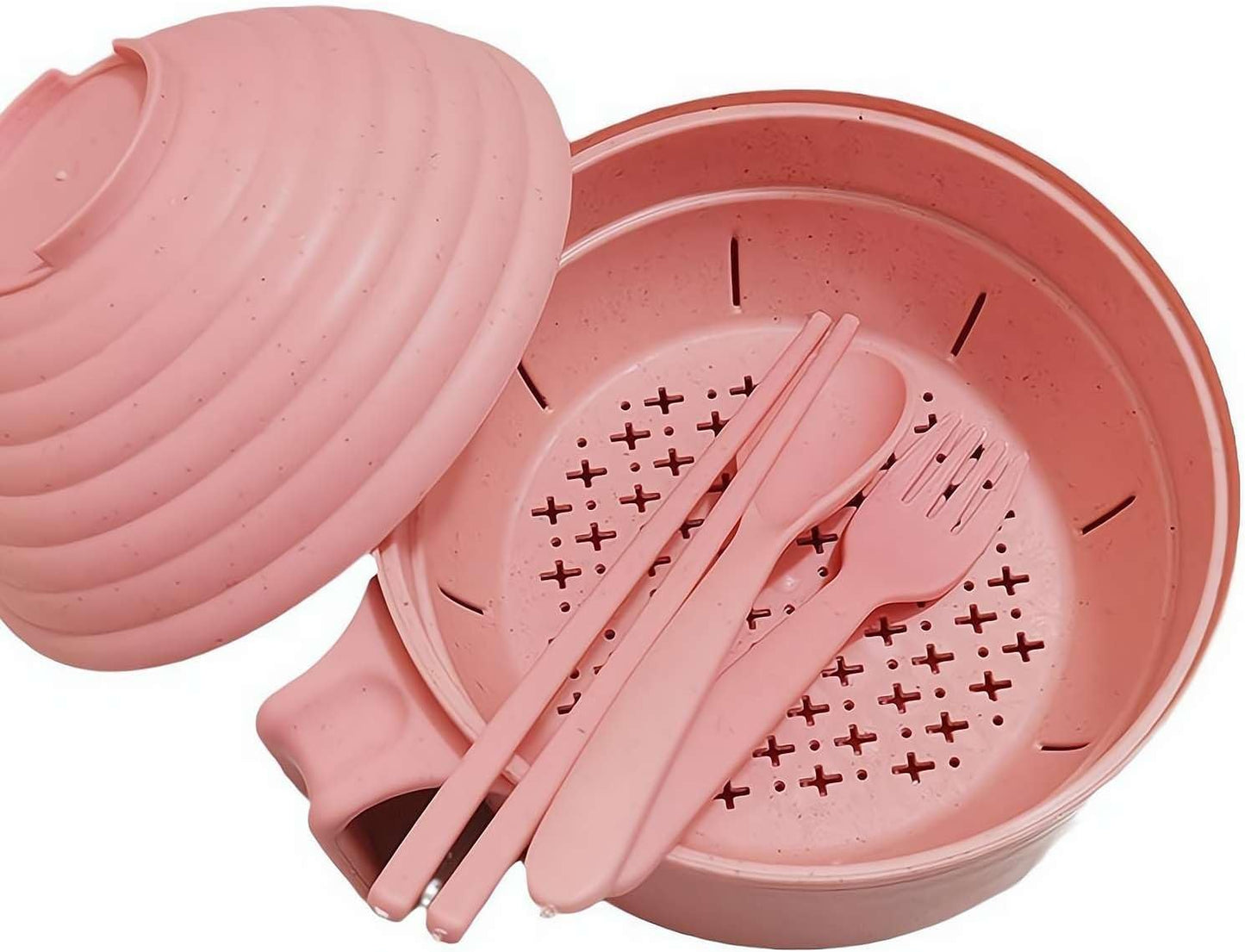 Quick Ramen Fix: Microwave Bowl Set ~ College Dorm Must-Have