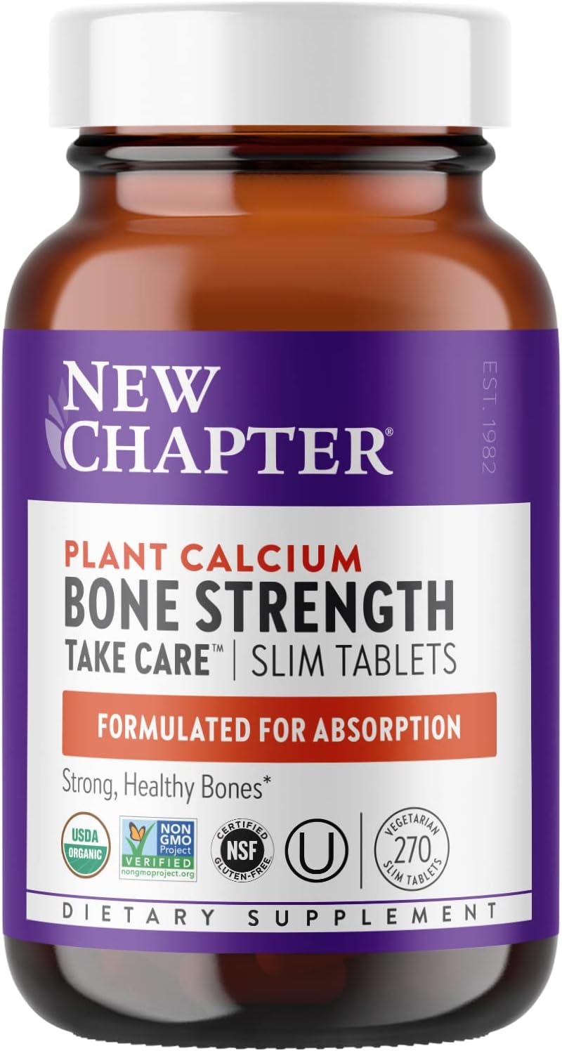 New Chapter Calcium Supplement for Strong Bones and Health