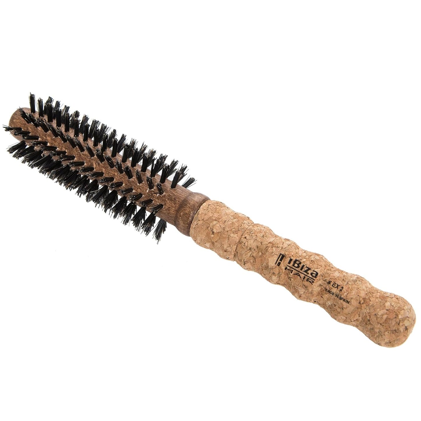 Ibiza Hair Round Boar Bristle Brush for Shine & Texture
