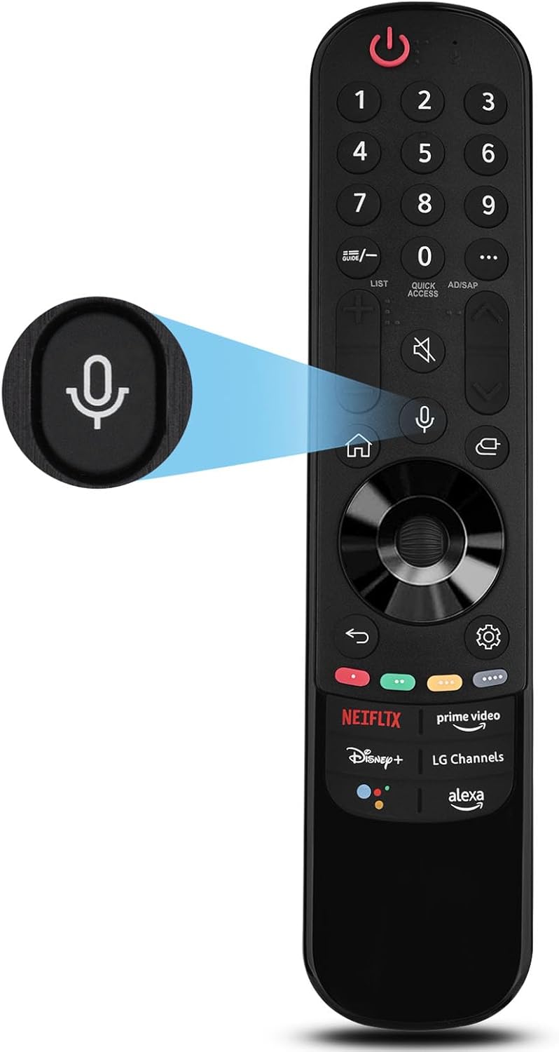 LG Smart TV Remote: Voice & Pointer Control