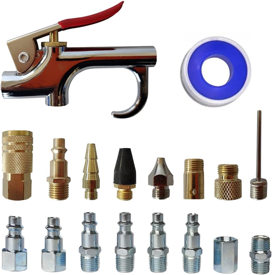 Abakoo 18-Piece Air Tool Kit - Power Your Projects!