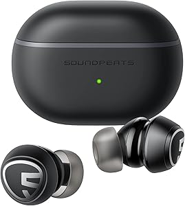 SoundPEATS Mini Pro Wireless Earbuds with Active Noise Cancelling