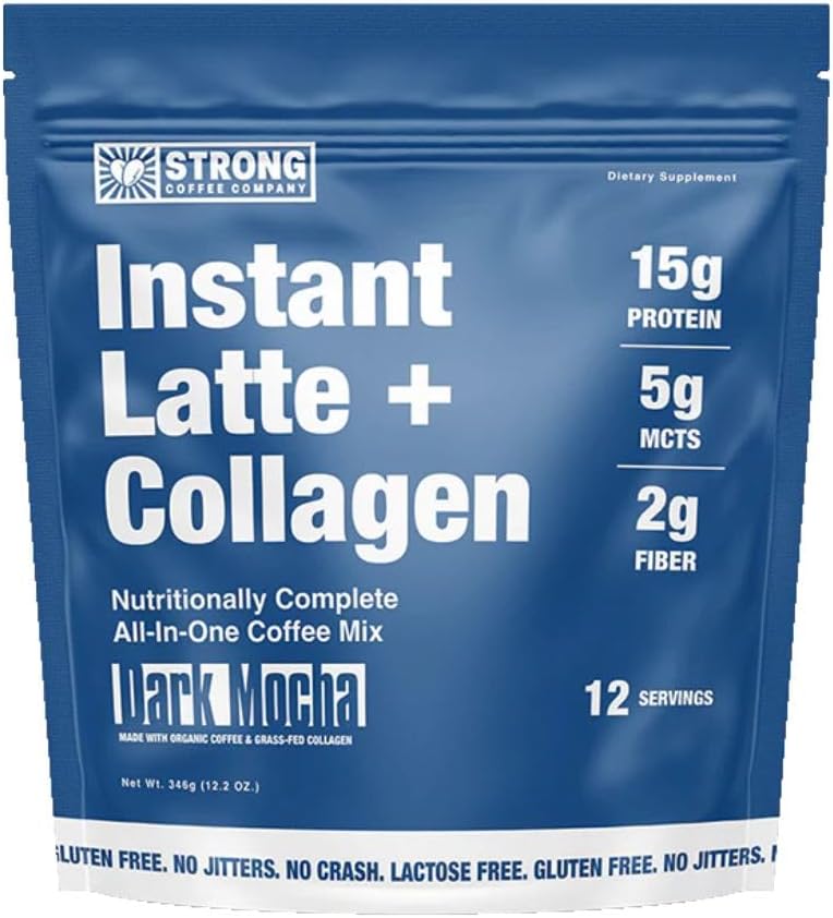 Instant Cacao Latte with Protein, Collagen & Adaptogens - 12 Servings