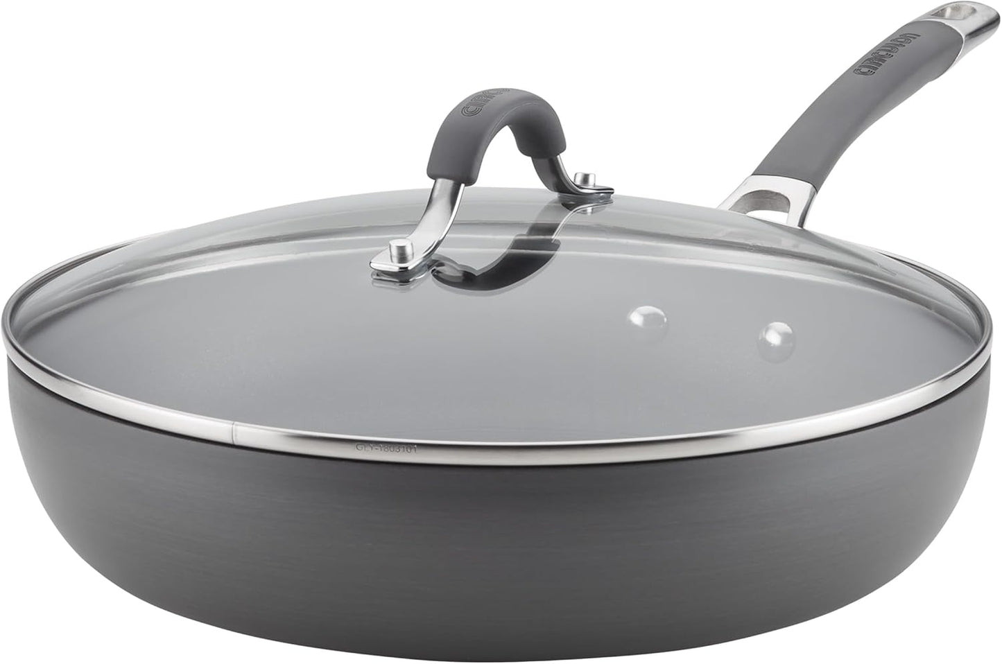 Circulon Radiance Deep Hard Anodized Nonstick Frying Pan 12 in